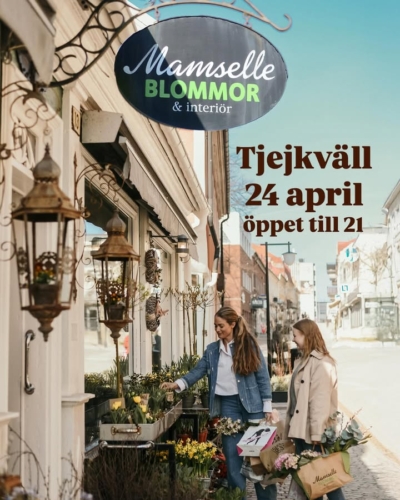 Skriv in tjejkväll på stan i kalendern🛍️
Torsdagen den 24 april, extra öppet till 21
Fina erbjudande i butikerna

Välkomna🌸